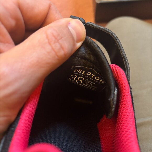 Peloton Sz 38 shoes w/ clips never worn - Picture 1 of 4